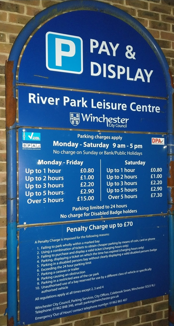 Leisure Centre car park