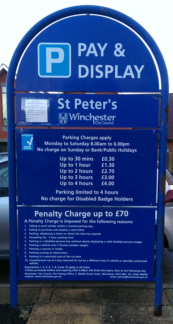 Winchester Car Parks