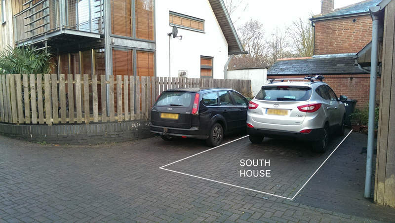 South House parking space